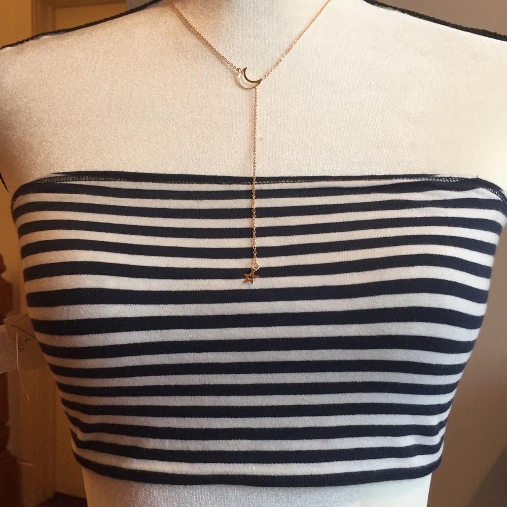 🆕🤩 Hollister Stars & Stripes Reversible Bandeau - Picture 3 of 8